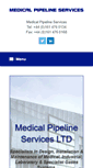 Mobile Screenshot of medicalpipelines.co.uk